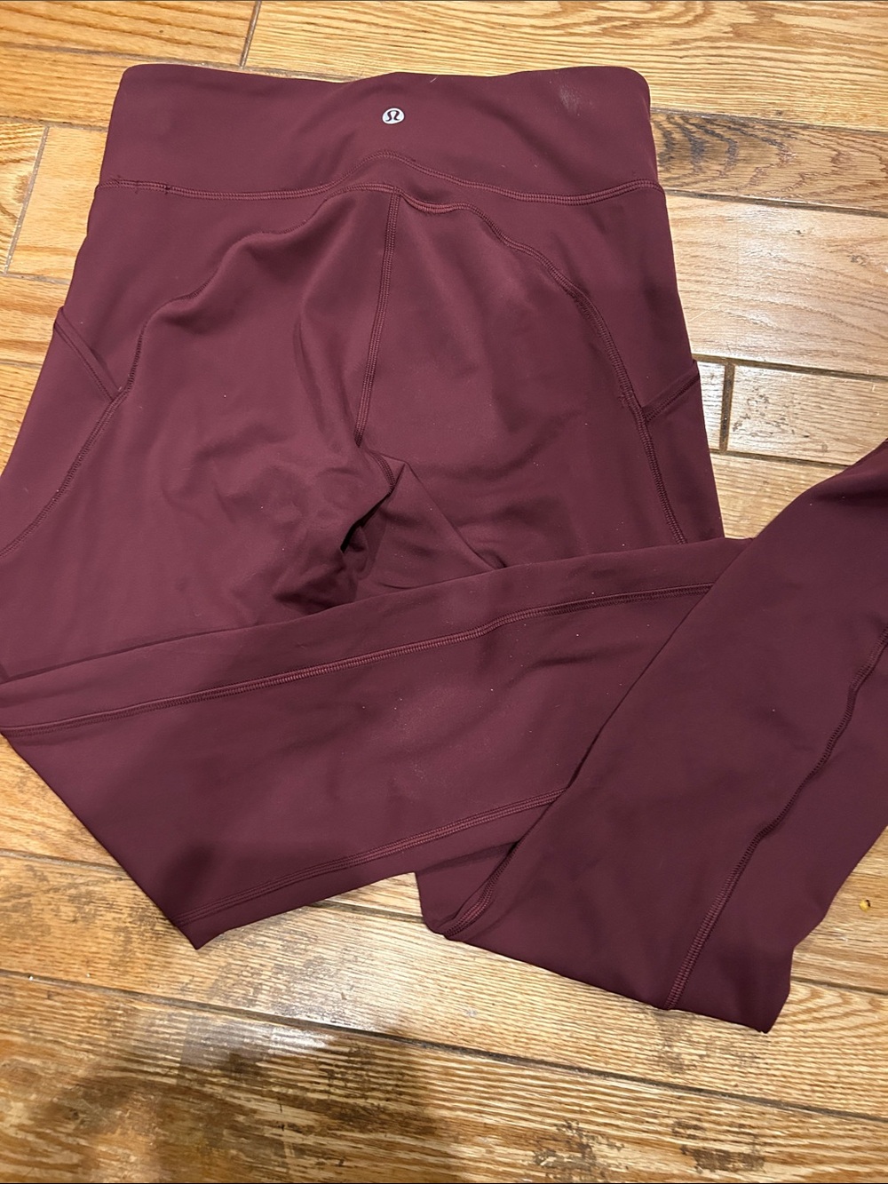 lululemon athletica women Wine Colored High-Rise Leggings